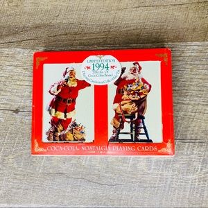 2 Decks Coca Cola 1994 Playing Cards Collectible